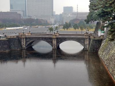 冬の皇居参観