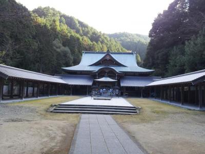 第64番札所 石鉄山 金色院 前神寺に参拝後　石鎚神社で身代御守を頂く