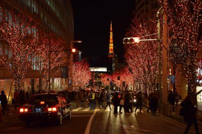 ☆6 Roppongi Hills Artelligent Christmas 2014 けやき坂 GALAXY イルミネーション