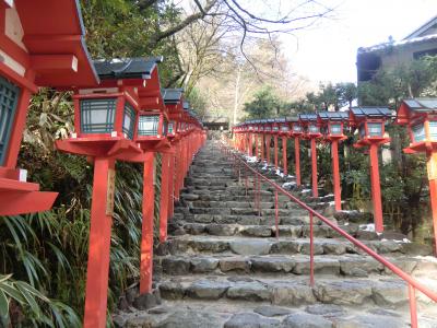 2014年12月　関西の旅　第２日　京都（鞍馬、貴船など）