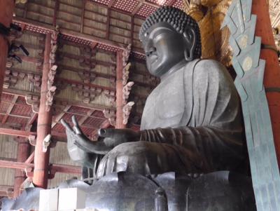 奈良大仏と奈良公園