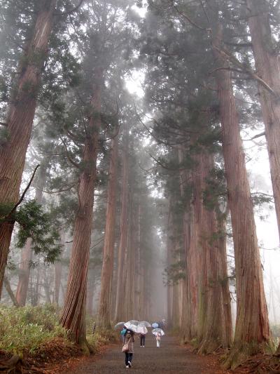 長野県北部地震翌日。戸隠神社