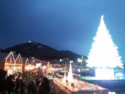 函館おもてなし♪ はこだて工芸舎~ちゃちゃ丸のいるバル~金森倉庫イルミネーション