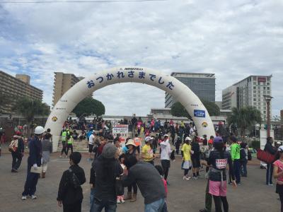 那覇マラソンにかこつけた旅行　3日目　本番