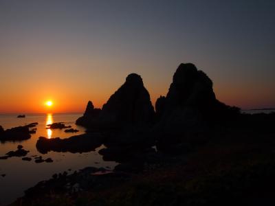 佐渡島旅行　１日目　～トキを見て、夕日に魅せられて～