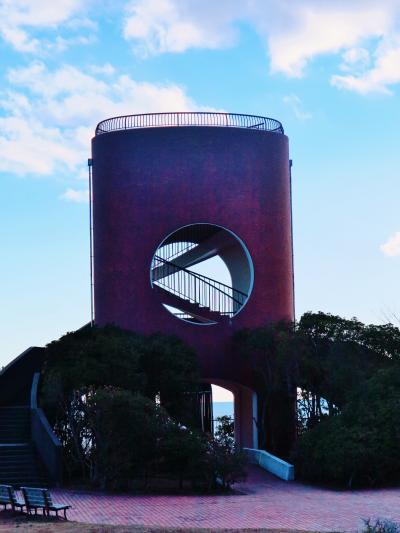 いわき1/8　三崎公園/潮見台 太平洋に突出し眺望抜群　☆陽光を海に映して