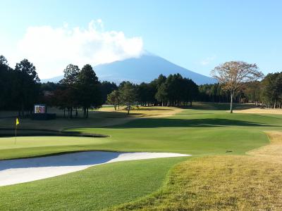 毎年恒例　ゴルフ観戦と箱根