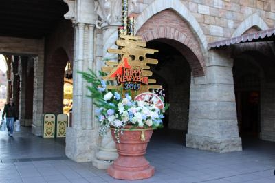 年パス出勤簿８回目 お正月ディズニー