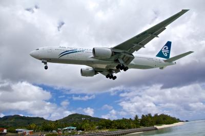 ニュージーランド航空　B777-200ER　ビジネスプレミア体験　Air New Zealand Business Premier