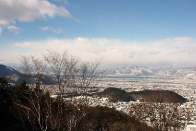 正月・信州須坂”三峯神社”（坂田山）登山！！