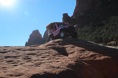 2014－2015年　ツーソン・セドナ・パームスプリングス⑧Pink Jeep Tour