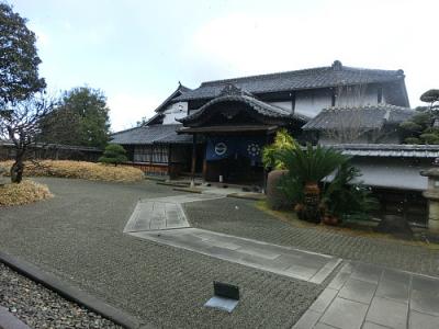 2015年1月１日元旦 熊本城見学の後は旧細川刑部邸を見学