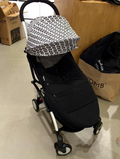 パリで孫のバギーを買いました 2014年12月