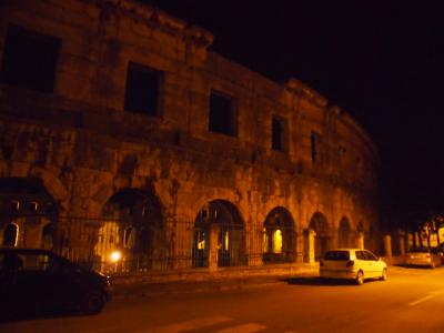 2014年-2015年　アクシデント続発の年越し 極寒のクロアチア＊２　ザグレブから　長距離バスで　イストラ半島プーラへ