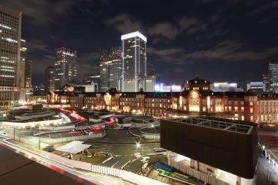 東京駅周辺の夜景
