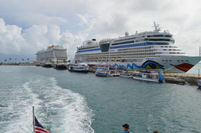 魅力一杯のバミューダクルーズ　その3（バミューダ停泊）