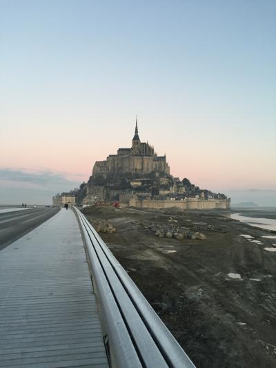 2014年末モンサンミッシェルとパリ①