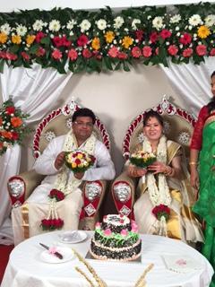 インドの結婚式（国際結婚）　～なみか母さんケララへ～
