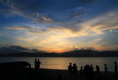 夏の家族旅行2014その5ー西表島・小浜島旅行記ー・リゾナーレ小浜島滞在記・プールとビーチで遊んだ後は夕暮れ島内観光とクラブハウスレストランでの夕食ー編