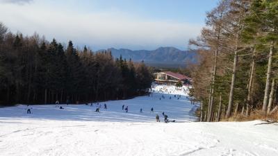 ふじてんスノーリゾートで雪遊び