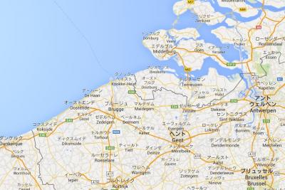 ブルージュの街並み