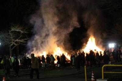 2015　燃える御神火　どんと祭（どんとさい）　　志波彦神社・鹽竈神社