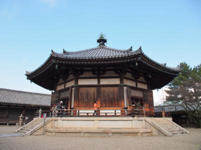 ３年ぶりの・・・連れ合いの大阪帰省と、せっかくだから、奈良のガブちゃんに会いに行っちゃおう～！④　今日は、奈良観光の王道・・・法隆寺、唐招提寺、薬師寺へ・・・　