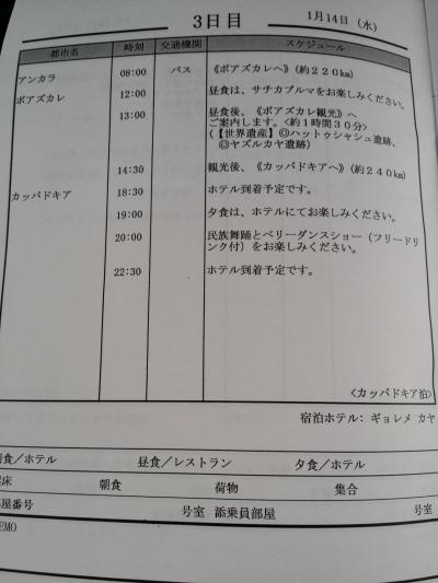 トルコ10日間の旅   ３日目