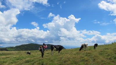 夏の美ヶ原へ。広大な台地を見渡せる茶臼山コース