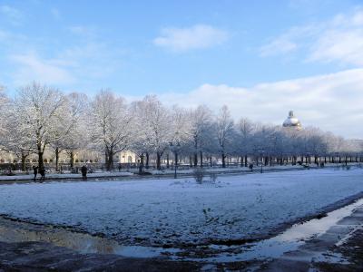 母を連れて雪のドイツ・チェコ　3.ガスタイクで第九