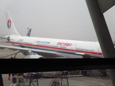 一時帰国03★国際線乗り継ぎで上海へ！早起きして空港へ…