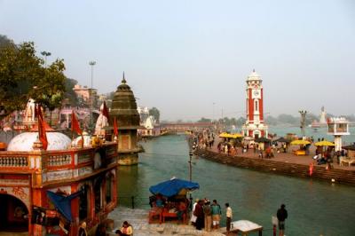 ハリドワールで人生初のガンガーを