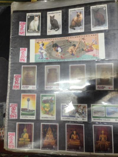 パパとは現地集合＆解散　2015　タイ　猫の切手を買いに行く