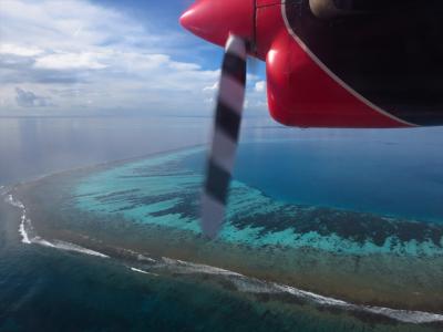 モルディブとドバイでハネムーン08★絶景フライト！水上飛行機に乗ってリゾートヘ