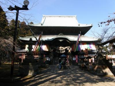 鹿野山頂で鹿野山神野寺に参拝し古来からの栄華を偲ぶ