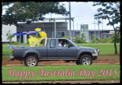 ”安い、近い、短い旅の記録 ⑮ 「Happy Australia Day!」”　　２０１５年１月２６日（月）