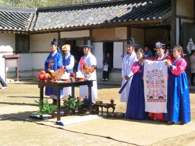 韓国と台湾の歴史に触れる旅　2013GW 韓国編　その１　韓国民俗村