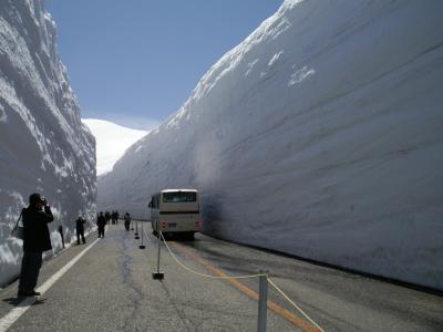 2008年　立山・雪の大谷へ。。。