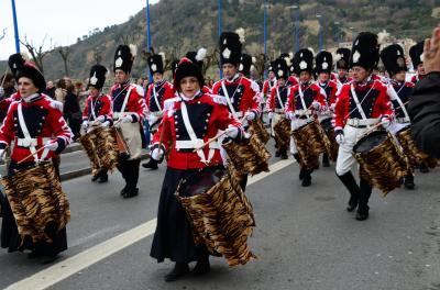 San Sebastian の太鼓祭り