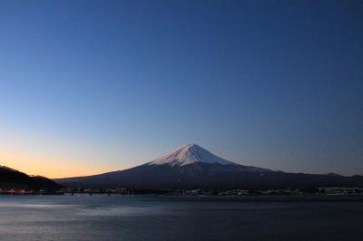 冬の富士山周遊