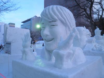 さっぽろ雪祭り２０１５　ぶるぶる後ウッフ～ん編