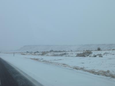 2010年 アメリカ南西部ドライブ(8 days) =Day 6= ～雪の中 事故に巻き込まれる！～