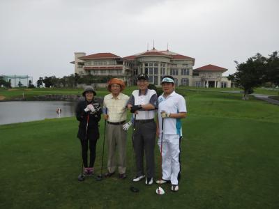 沖縄漫遊　２　懐石料理を堪能して翌日ゴルフ