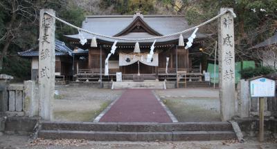 四国の戦国大名長宗我部元親が祭神の秦神社参拝