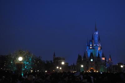 雨だったけど期待したほど空いてない。まったりのんびりディズニー。