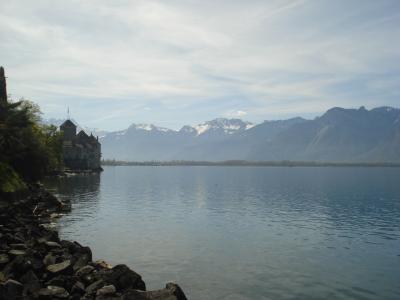 シヨンChillon城とモントルーMontreux