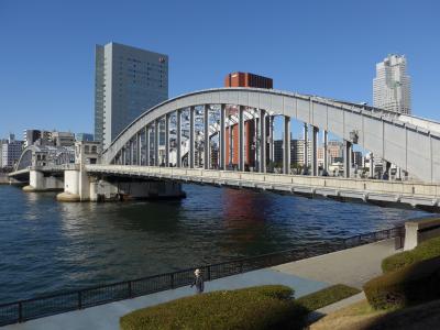 快晴の東京を歩き、食し、楽しみました!!Part1は月島・築地・銀座・新橋そして新宿