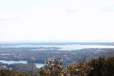 志摩・横山展望台から合歓の郷へ　　 英虞湾を一望できる横山(203.4m)