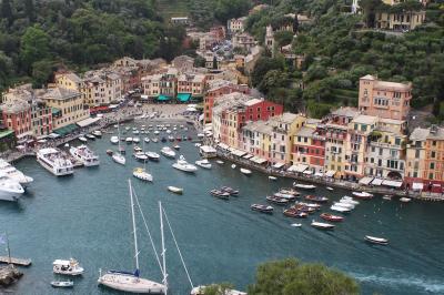 チンクエ・テッレとトスカーナを巡るイタリアの旅（２）イタリアン・リヴィエラの高級リゾート《ポルトフィーノ》