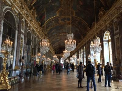 真冬のベルギーとパリ１０日間個人旅行で観光とショッピング♪⑤　ベルサイユ宮殿